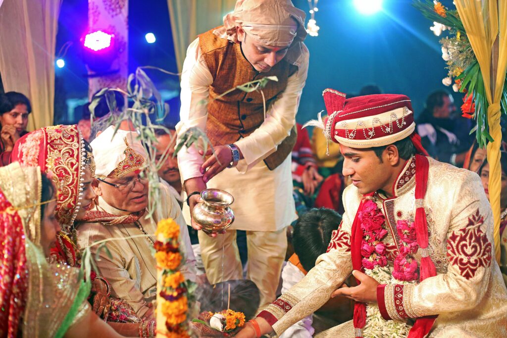 Traditional Indian Wedding Ritual in Gwalior
